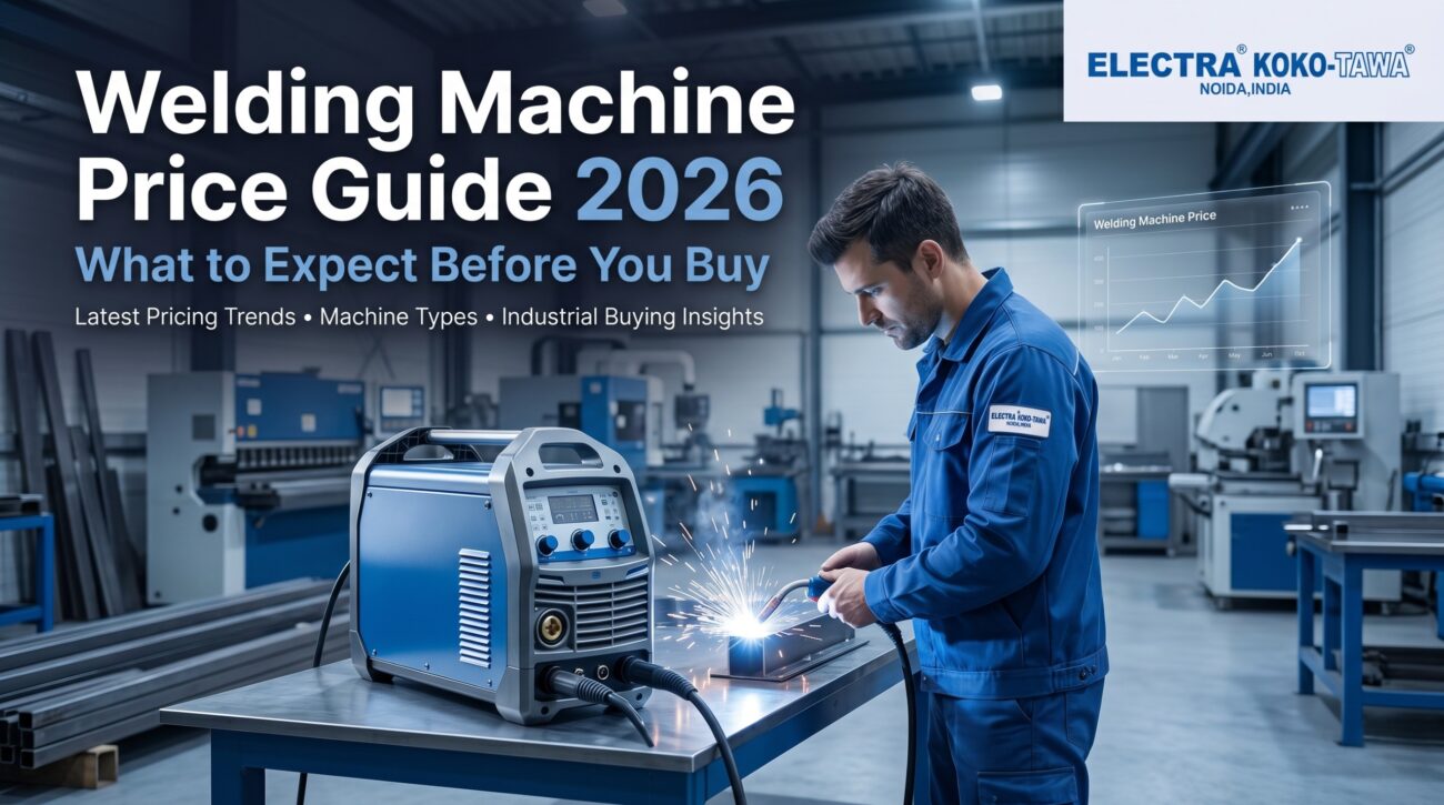 Industrial welding machine setup showcasing advanced welding equipment for manufacturing and fabrication work